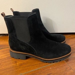 brand new Sam Edelman black suede boots